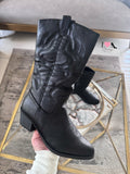 Bota western-18 negro