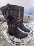 Bota western-18 café
