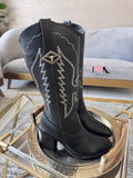 Bota Vaquera 7031 negro