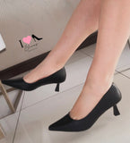 Tacón Aleena-39 negro piel