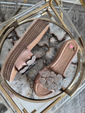 Sandalia 87 oro rosa