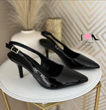 Tacón Marie-60 Negro Charol