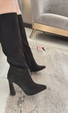 Bota Liam-38 negro gamuza