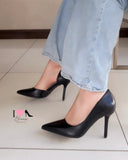 Tacón Bliss-21 Negro Piel