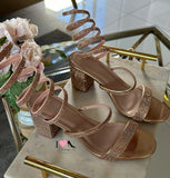 Tacón Diamond-5 Oro rosado