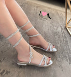 Sandalia 010 plata