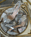 Tacón Freya-70 plata/mica