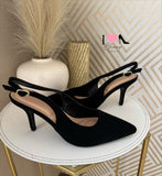 Tacón Marie-60 Negro Buck