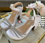 Tacón 43 blanco