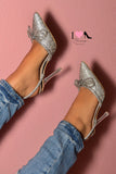 Tacón Celine-03A Silver