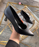 Tacón Aleena-39 negro piel
