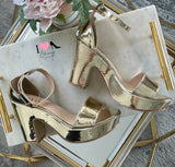 Tacón 318 oro