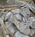 Sandalia 010 plata