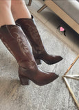 Bota Vaquera 7025 coñac