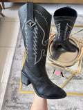 Bota Vaquera 7031 negro