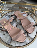 Sandalia k-1600 oro rosado