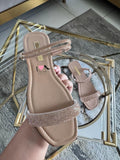 Sandalia k-1600 oro rosado