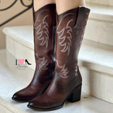 Bota Vaquera 7025 coñac