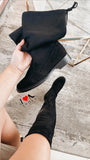 Bota 1000 negro durazno