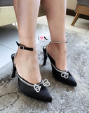 Tacón 421 negro satin