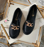 Loafer 1110 negro piel