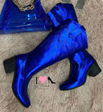 Vaquera 2405 metálica azul