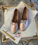 Mocasín 175 oro rosado