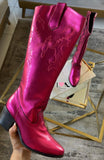 Vaquera 2405 metálica rosa