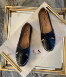 Mocasín 175 negro piel